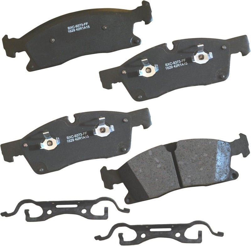 Bendix Premium SBC1629 Ceramic Front Brake Pads for Select Models Dodge Durango,Jeep Grand Cherokee,Mercedes-Benz GL350,GL450,GLE300d,GLE350,GLE350d,GLE400,GLS350d,GLS450,ML250,ML350,ML400,ML550 - Image 1